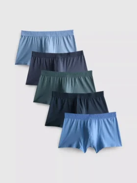 Lote de 5 boxers premium acanalados