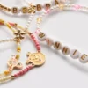 Lote de 5 pulseras con abalorios y dijes de Winnie the Pooh de Disney