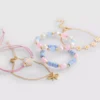 Lote de 5 pulseras de fantasía