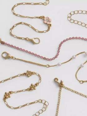 Lote de 5 pulseras de la amistad
