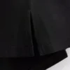 Minifalda con abertura en el bajo