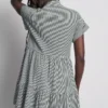 Minivestido camisero con cuello