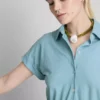 Minivestido de manga corta con volantes