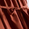 Minivestido de popelín con volantes y tirantes