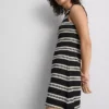 Minivestido de punto de corte en A