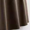 Minivestido entallado con mangas casquillo