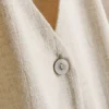 Minivestido sin mangas con cuello en V