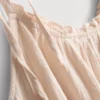 Minivestido trapecio de algodón