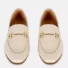 Mocasines de imitación de piel con detalle de bocado