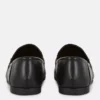 Mocasines de imitación de piel con detalle de bocado