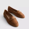 Mocasines de puntera baja y horma ancha