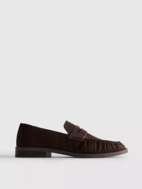 Mocasines fruncidos