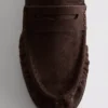 Mocasines fruncidos