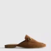 Mocasines tipo mule con detalle de bocado