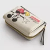 Monedero abatible de imitación de piel de Mickey y sus amigos de Disney