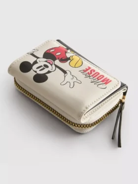 Monedero abatible de imitación de piel de Mickey y sus amigos de Disney