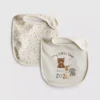 Pack de 2 baberos envolventes «Born in 2026»