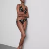 Pack de 2 braguitas de bikini estampadas con lazo lateral