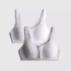 Pack de 2 bralettes de algodón «Love to Lounge»