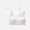 Pack de 2 bralettes de algodón «Love to Lounge»