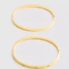 Pack de 2 brazaletes finos resistentes al agua