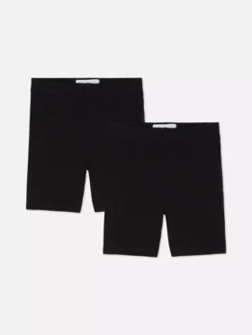 Pack de 2 pantalones cortos de ciclismo elásticos