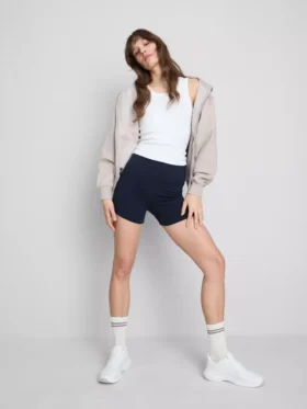 Pack de 2 pantalones cortos de yoga de cintura alta