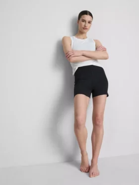 Pack de 2 pantalones cortos de yoga de cintura alta