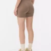 Pack de 2 pantalones cortos de yoga de cintura alta