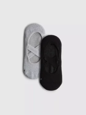 Pack de 2 pares de calcetines antideslizantes para yoga