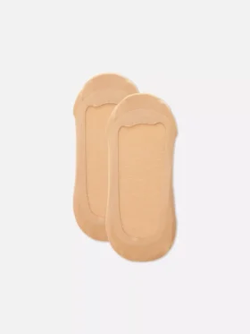 Pack de 2 pares de calcetines invisibles