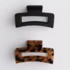 Pack de 2 pinzas rectangulares