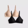 Pack de 2 sujetadores de Ropa Moldeadora triangulares alisadores