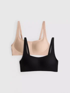 Pack de 2 tops cortos de Ropa Moldeadora y Alisadora