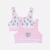 Pack de 2 tops cortos sin costuras de Stitch y Angel de Disney