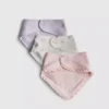 Pack de 3 baberos tipo pañuelo