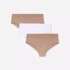 Pack de 3 braguitas hipster invisibles básicas