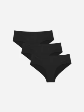 Pack de 3 braguitas hipster invisibles básicas
