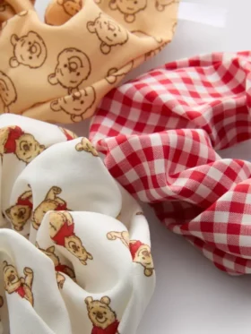 Pack de 3 gomas para el pelo con estampado de Winnie the Pooh de Disney