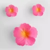 Pack de 3 horquillas con forma de flor