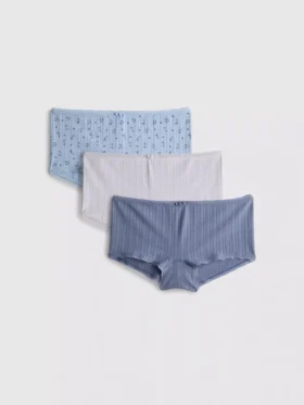Pack de 3 minibraguitas sin costuras