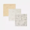 Pack de 3 pañales cuadrados de muselina de Dumbo de Disney