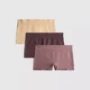 Pack de 3 pantalones cortos sin costuras