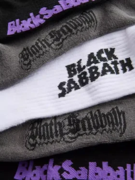 Pack de 3 pares de calcetines «Black Sabbath»