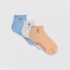 Pack de 3 pares de calcetines cortos de cóctel