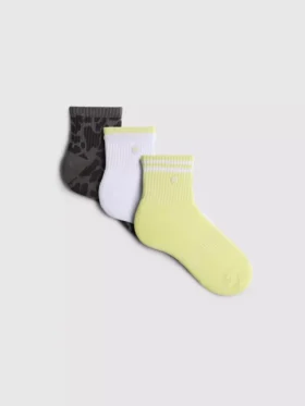 Pack de 3 pares de calcetines cortos deportivos