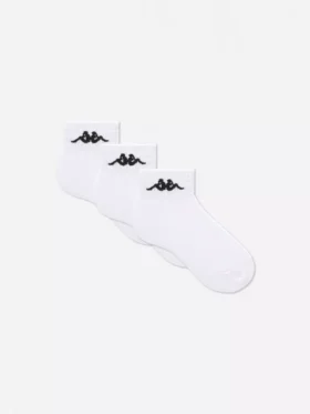 Pack de 3 pares de calcetines cortos Kappa