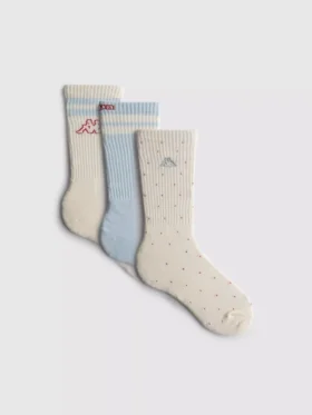 Pack de 3 pares de calcetines cortos Kappa x Primark