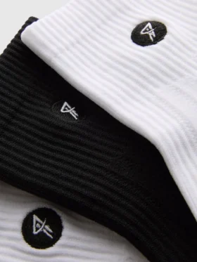 Pack de 3 pares de calcetines deportivos de microfibra de caña media