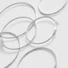 Pack de 3 pendientes de aro grandes